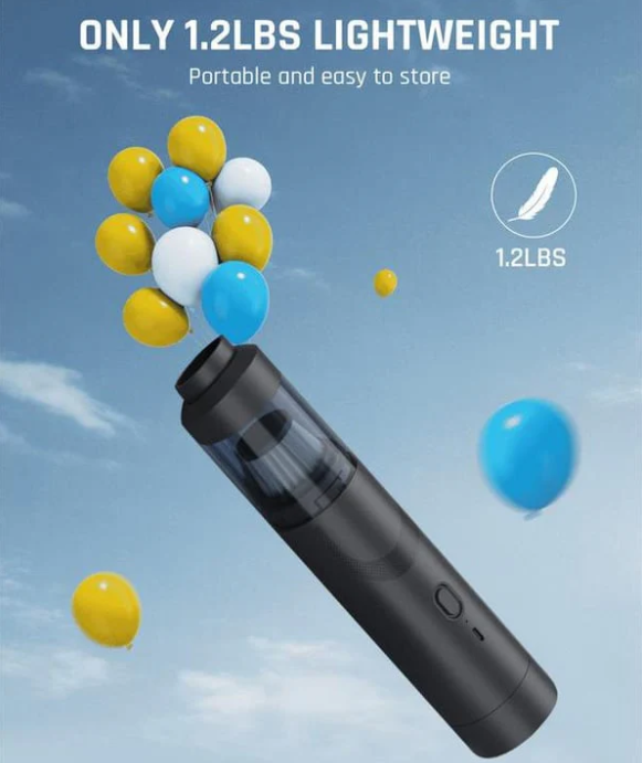 🚗Νέο προϊόν σε προσφορά💥Ασύρματη ηλεκτρική σκούπα αυτοκινήτου Slim V8 Mate Υψηλής ισχύος 13000Pa/30AW